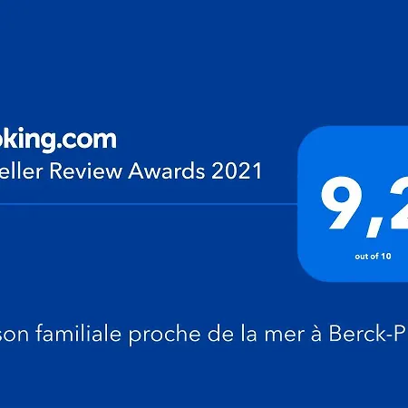 Maison Familiale Proche De La Mer A Berck-plage * Berck